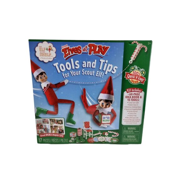 Elf on the Shelf Christmas Bundle Includes Elves at Play and Reindeer Pet New - Picture 7 of 10